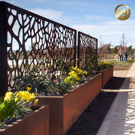 High Quality Corten Steel Garden&House Decorative Planter