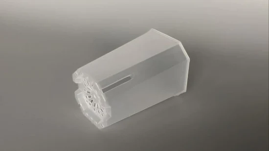9*12,5 cm pequeno transparente alto quadrado plástico suculento vaso de berçário de flores de cacto